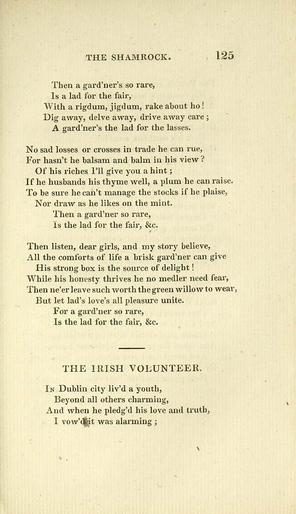 (159) Page 125 - Irish volunteer - Glen Collection of printed music ...