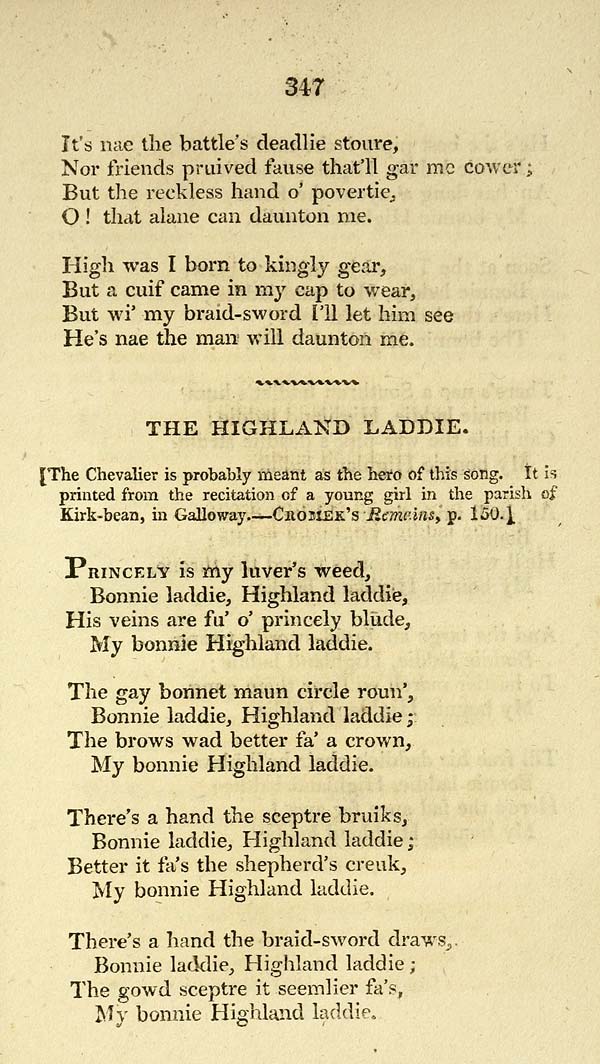 (369) Page 347 - Highland laddie