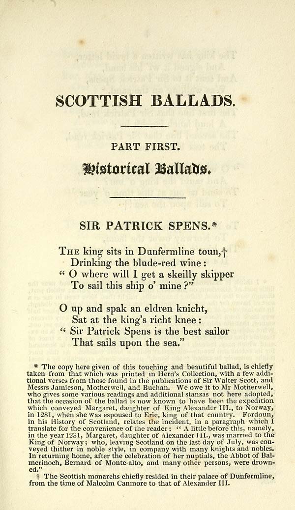 (27) [Page 3] - Sir Patrick Spens
