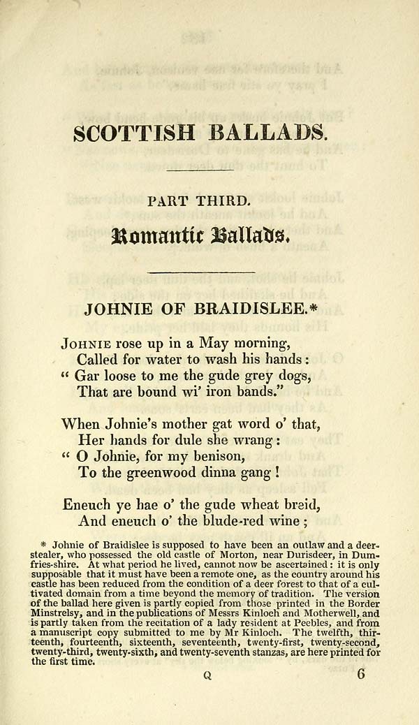 (205) Page 181 - Johnie of Braidislee