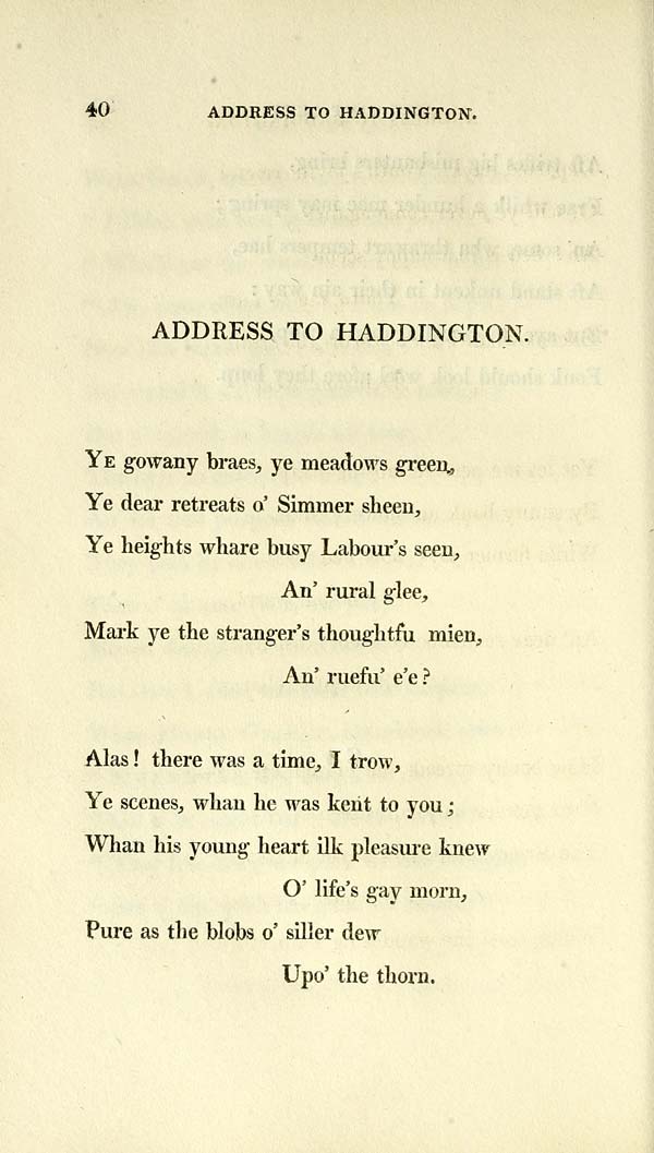(76) Page 40 - Address to Haddington