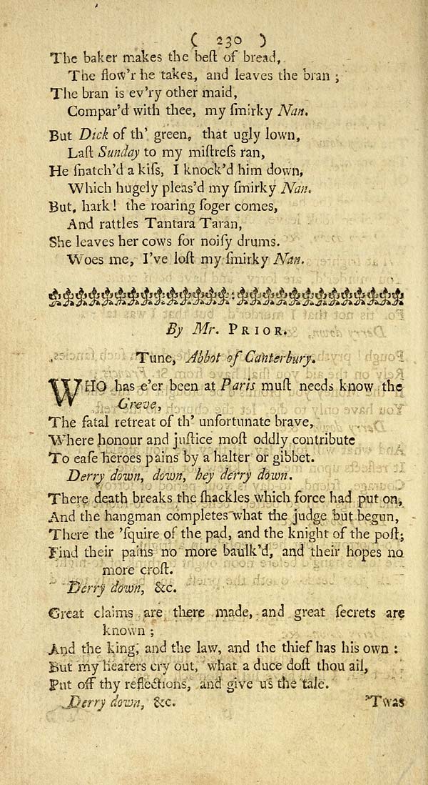 (234) Page 230 - Who has e'er been at Paris must needs know the grieve