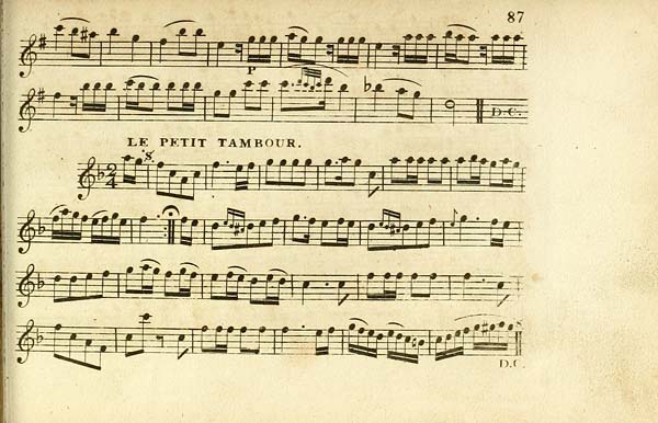 (225) Page 87 - Petit tambour