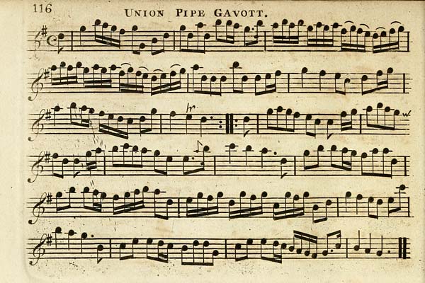 (126) Page 116 - Union pipe gavott