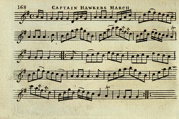 (178) Page 168 - Captain Hawkers march