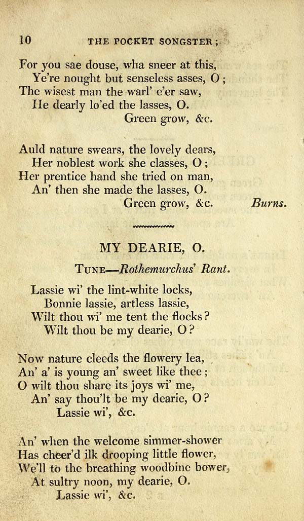 (20) Page 10 - My dearie, o