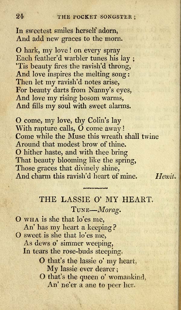 (34) Page 24 - Lassie o' my heart