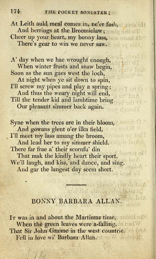 (186) Page 174 - Bonny Barbara Allan