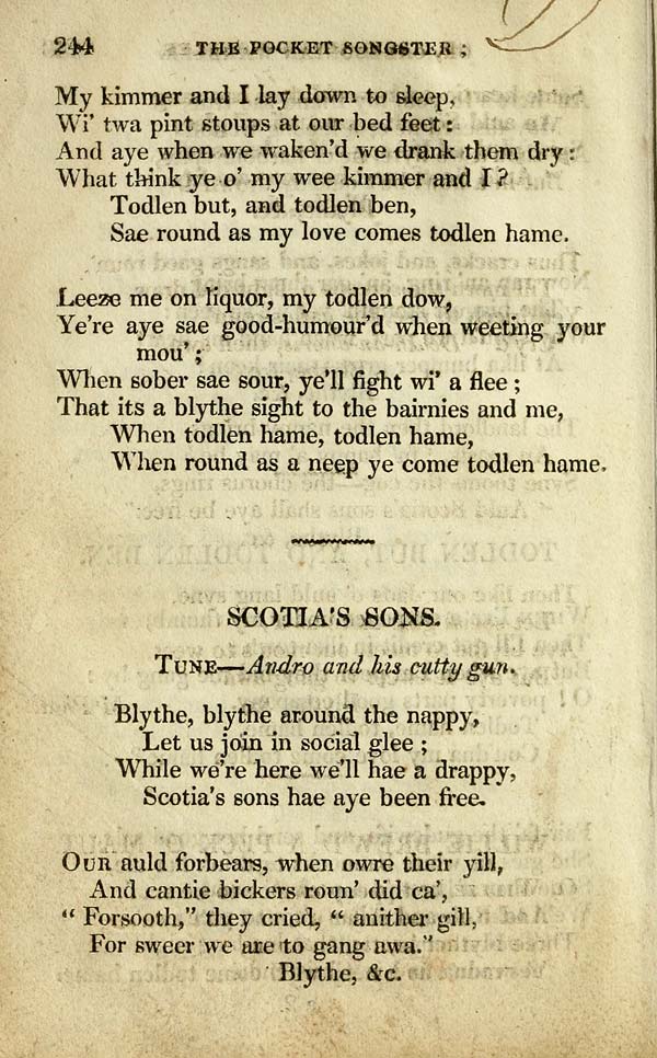 (258) Page 244 - Scotia's sons