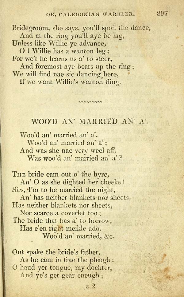 (313) Page 297 - woo'd an' married an' a'