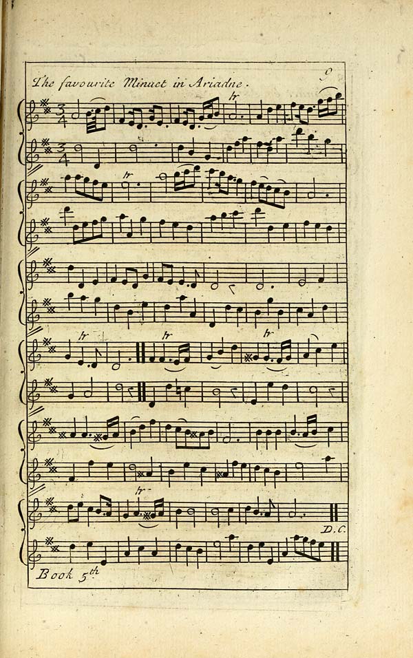 (161) Page 9 - Favourite minuet in Ariadne