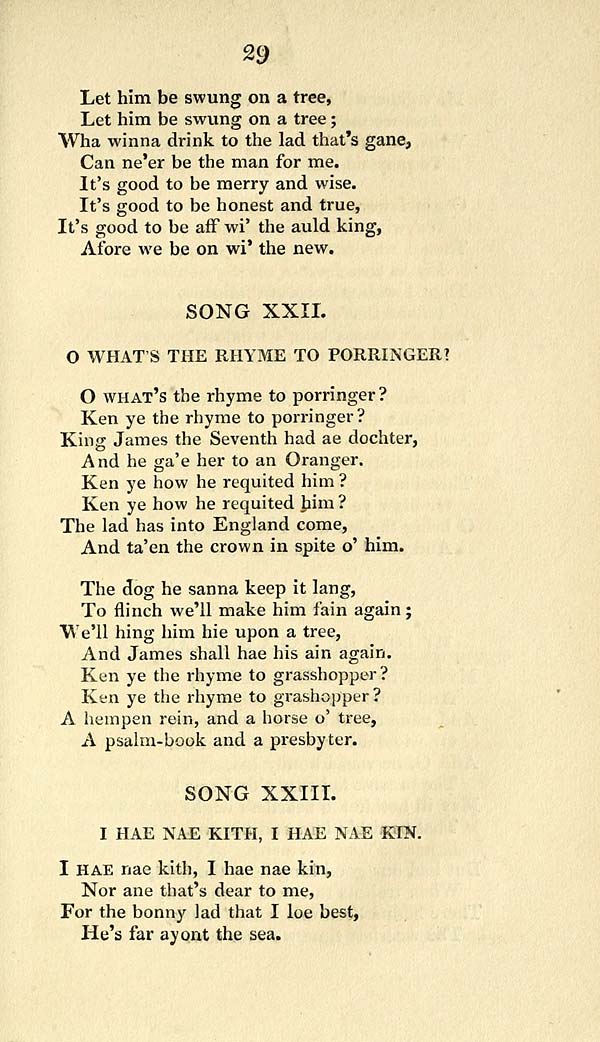 45) Page 35 - Such a parcel of rogues in a nation - Glen Collection of  printed music > Printed text > Jacobite melodies - Special collections of  printed music - National Library of Scotland