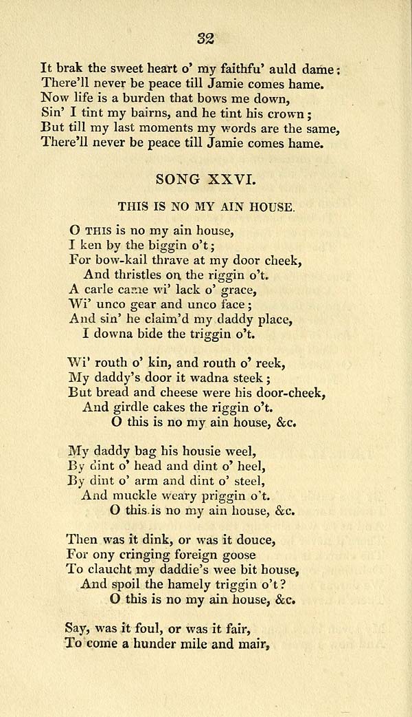 45) Page 35 - Such a parcel of rogues in a nation - Glen Collection of  printed music > Printed text > Jacobite melodies - Special collections of  printed music - National Library of Scotland