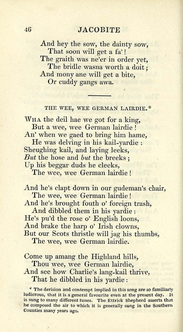 (68) Page 46 - Wee, wee German lairdie