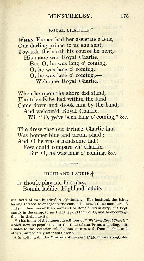 (197) Page 175 - Highland laddie