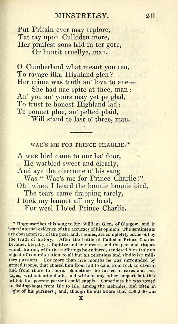 (263) Page 241 - Wae's me for prince Charlie