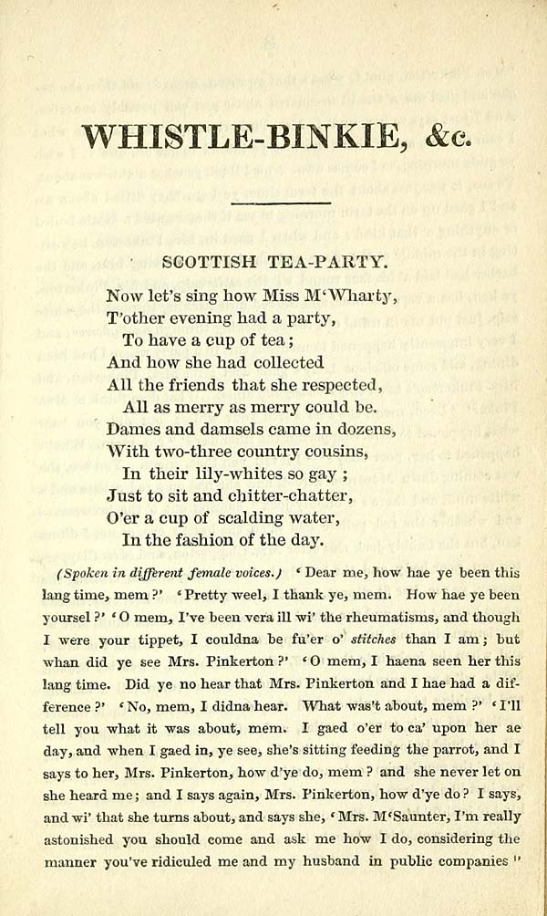 (11) [Page 7] - Scottish tea-party