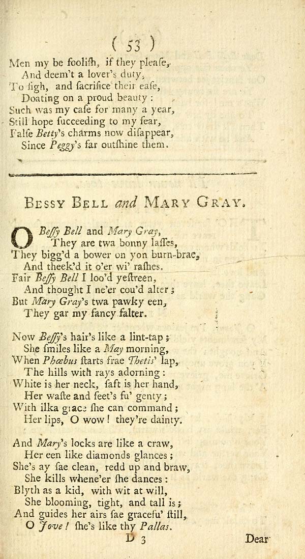(81) Page 53 - Bessy Bell and Mary Gray