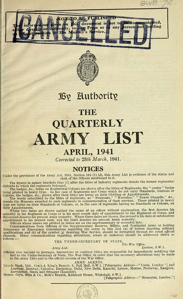 (7) Title page -