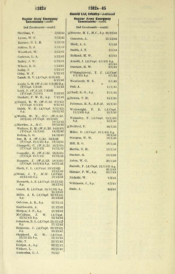 (1610) - Army lists > Quarterly Army Lists (Second Series), July 1940 ...