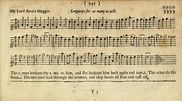 (245) Page 245 - My Lord Byron's maggot