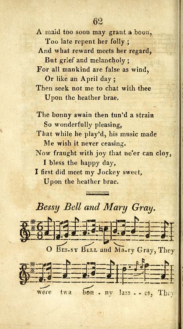 (68) Page 62 - Bessy Bell and Mary Gray