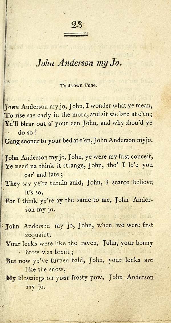 (27) Page 23 - John Anderson my Jo