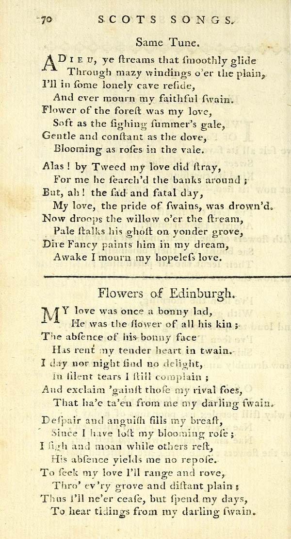 (90) Page 70 Flowers of Edinburgh Glen Collection of printed music