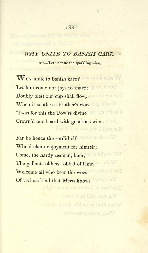 (207) Page 199 - Why unite to banish care