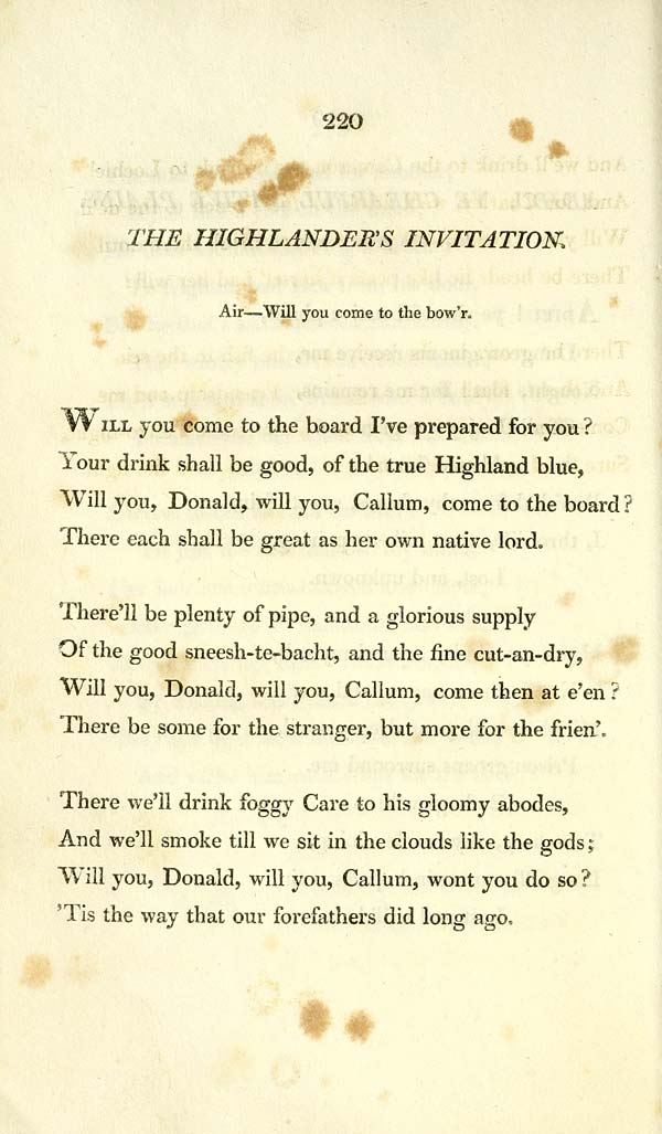 (228) Page 220 - Highlander's invitation