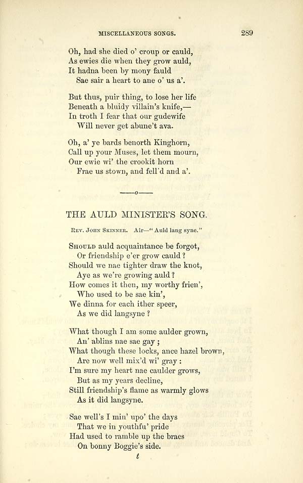 (305) Page 289 - Auld minister's song