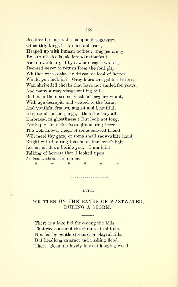 (216) Page 198 - Written on the banks of Wastwater, during a storm