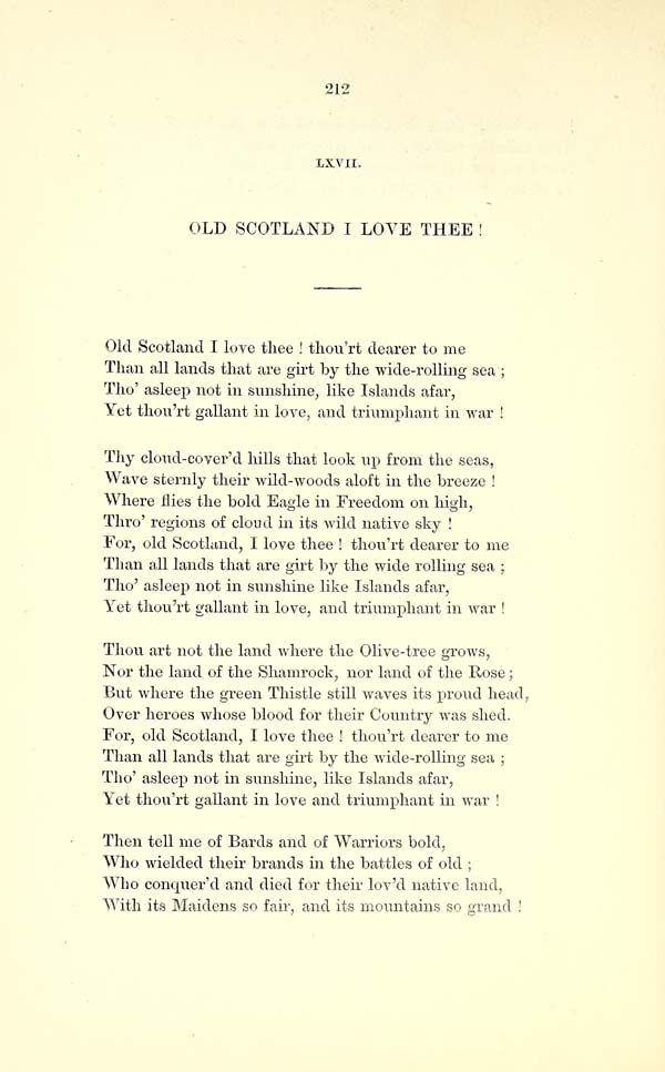 (230) Page 212 - Old Scotland I love thee