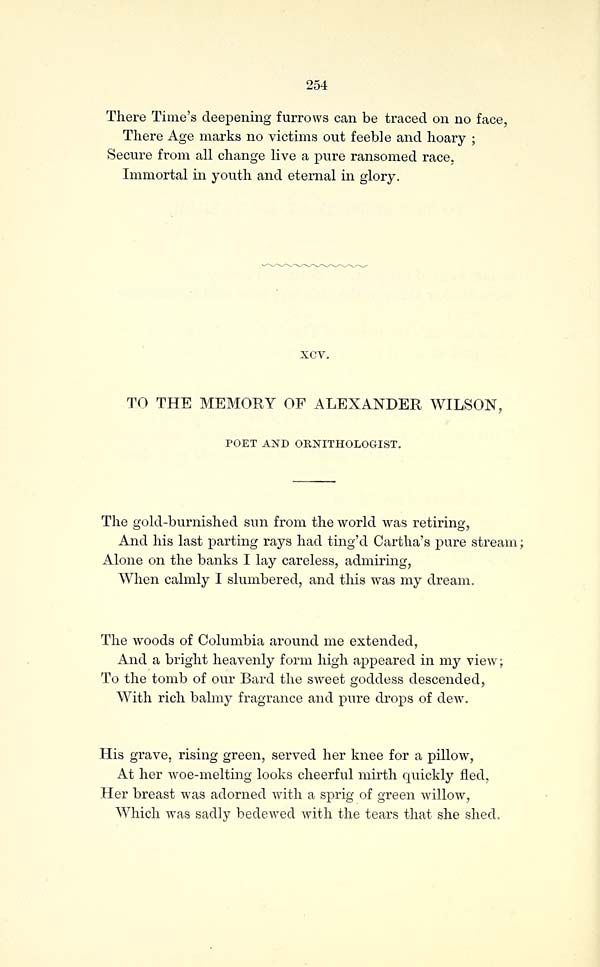 (272) Page 254 - To the memory of Alexander Wilson