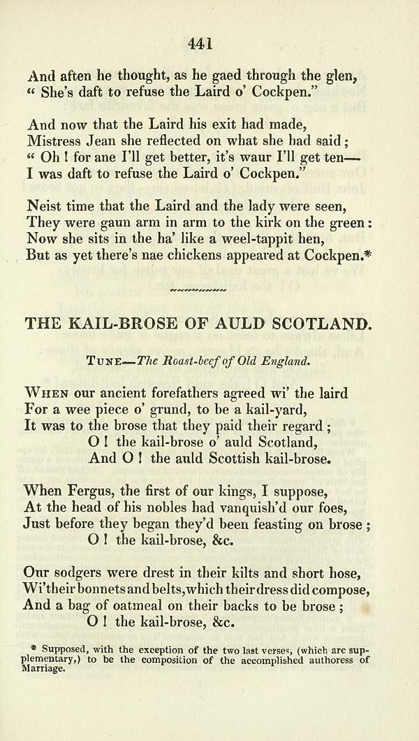 (141) Page 441 - Kail-brose of auld Scotland