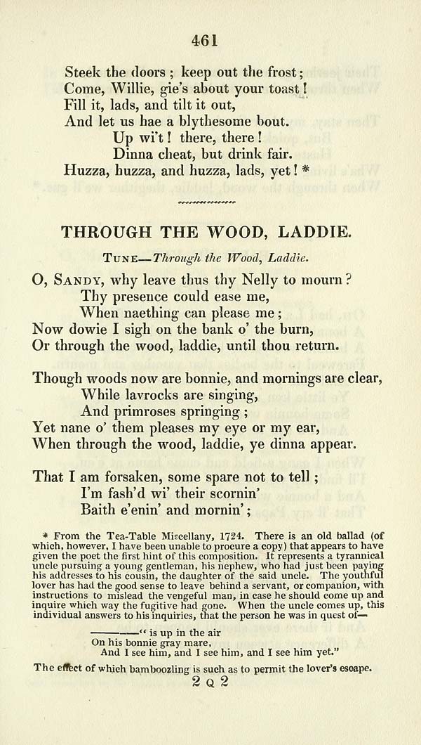 (161) Page 461 - Through the wood, laddie