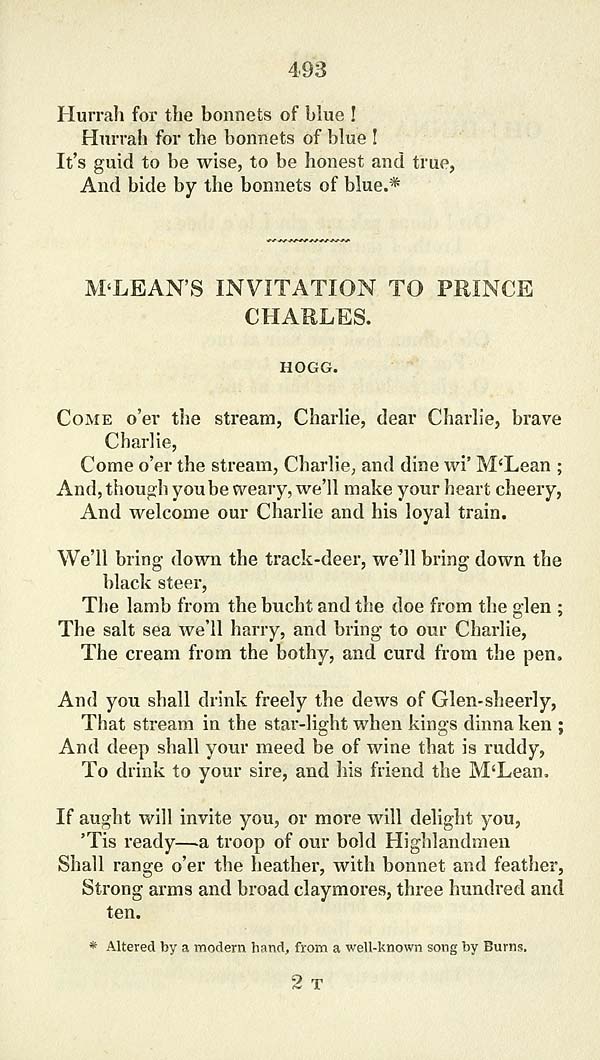 (193) Page 493 - M'Lean's invitation to Prince Charles