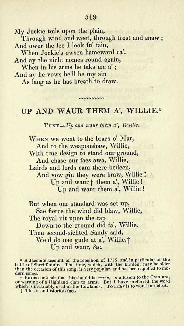 (219) Page 519 - Up and waur them a', Willie