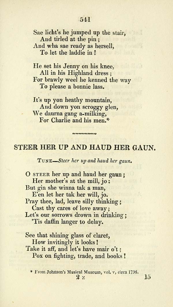 (241) Page 541 - Steer her up and haud her gaun