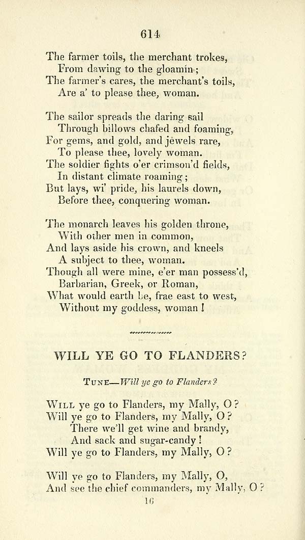 (314) Page 614 - Will ye go to Flanders