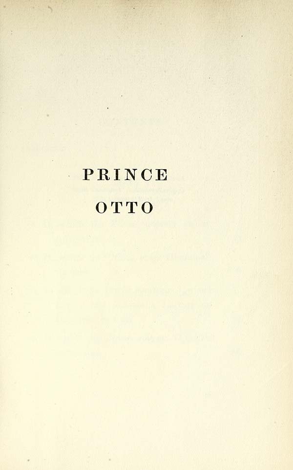 (11) Divisional title page - Prince Otto