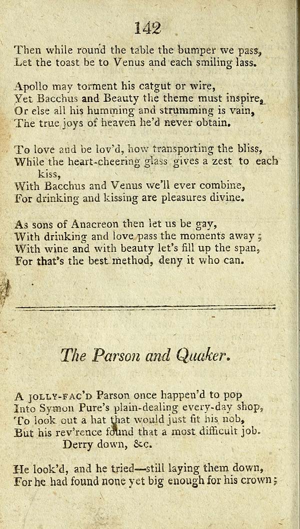 (144) Page 142 - Parson and quaker