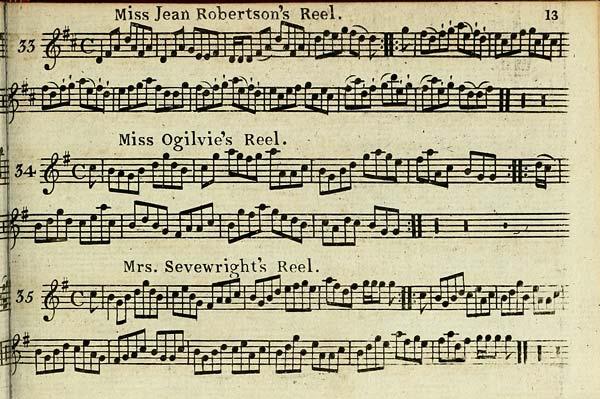 (23) Page 13 - Miss Jean Robertson's reel