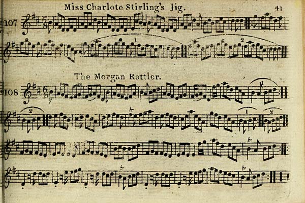 (51) Page 41 - Miss Charlote Stirling's jig