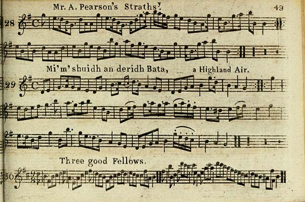 (59) Page 49 - Mr A. Pearson's strathsy. [i.e. strathspey]