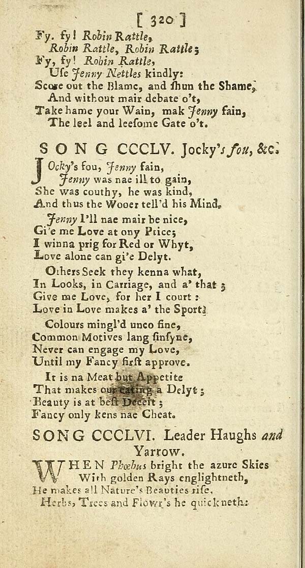(344) Page 320 - Jocky's fou, Jenny fain