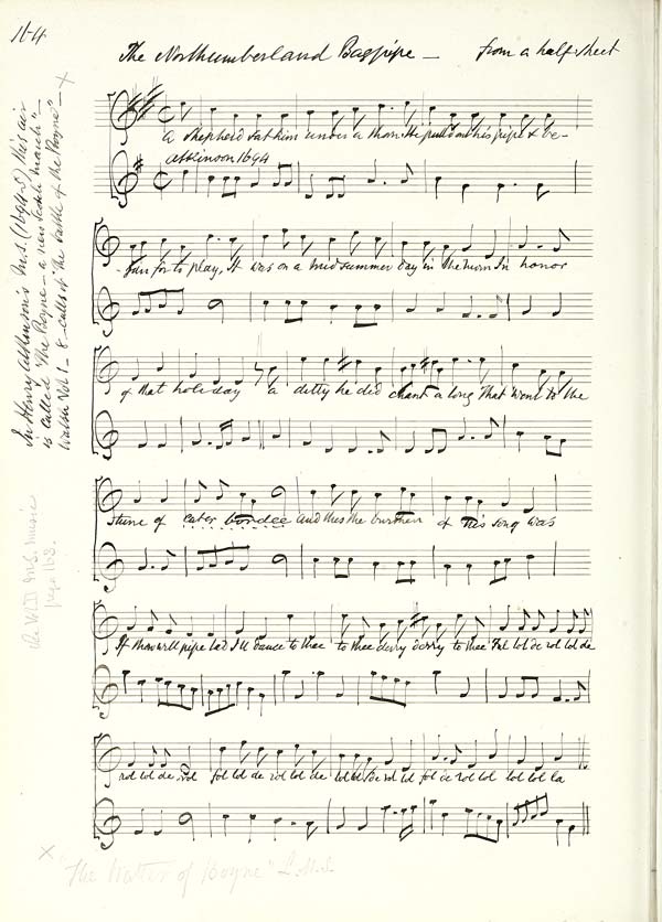(186) Page 164 - Northumberland bagpipe