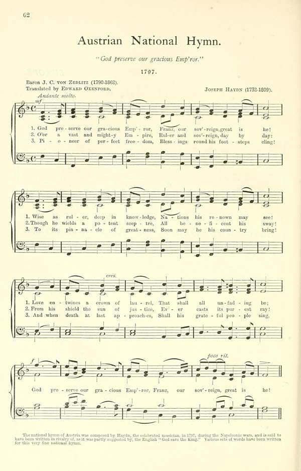 (76) Page 62 - Austrian national hymn