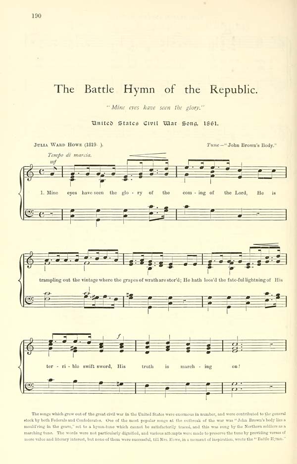 (204) Page 190 - Battle hymn of the republic