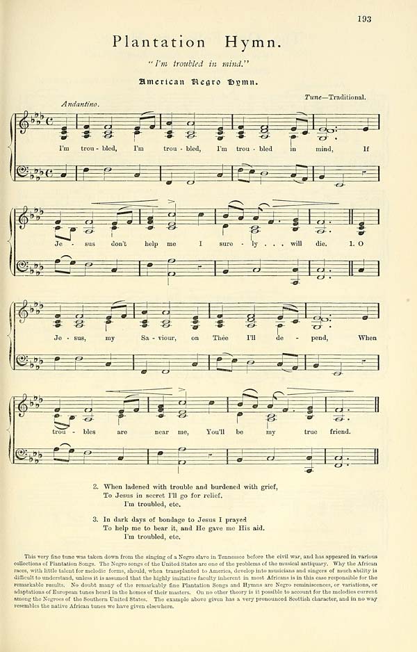 (207) Page 193 - Plantation hymn